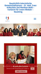 Mobile Screenshot of hausaerzte-neuoetting.de